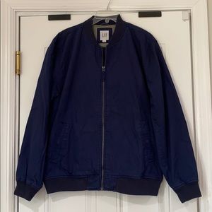 GAP Navy Khaki Bomber Jacket